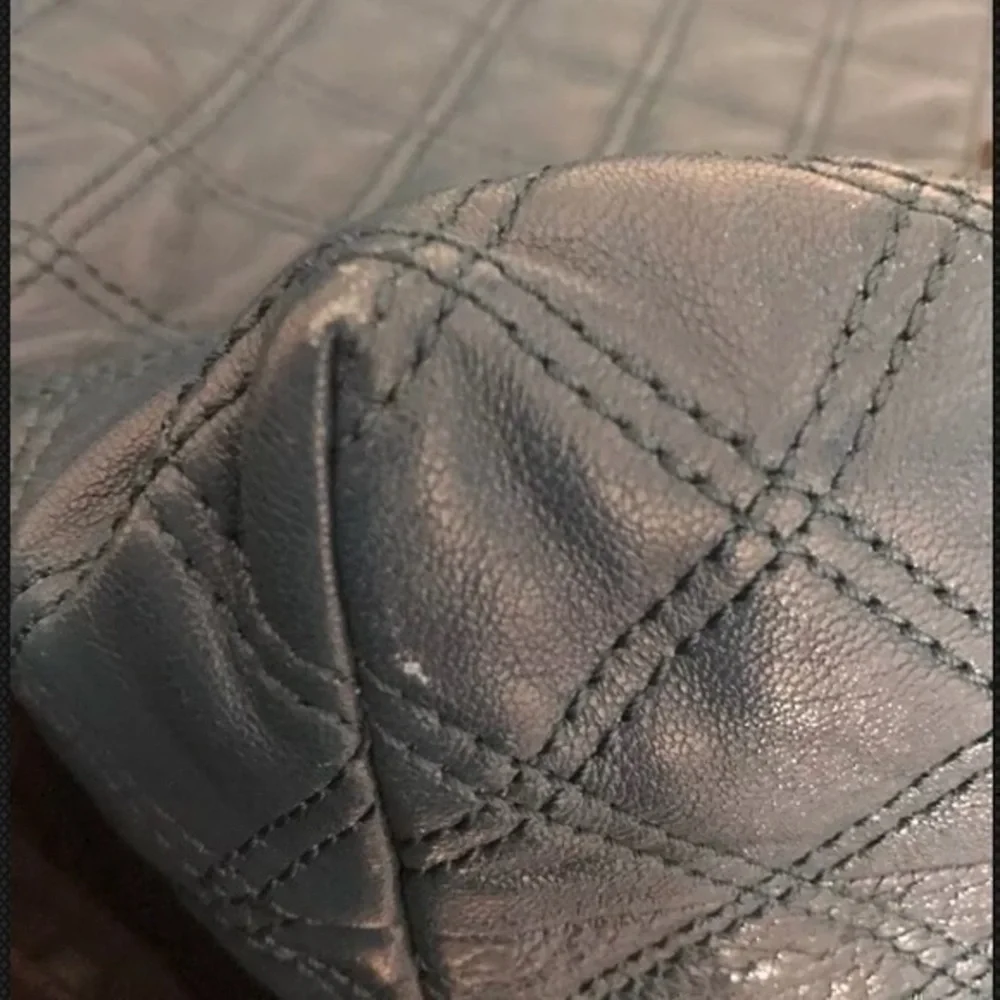 Marc Jacobs Leather Quilted Evening Shoulder Bag